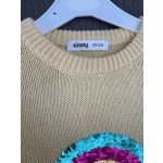 Sinsay szivárványos kislány pulóver - 104