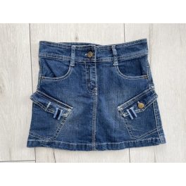 Zsebes kislány farmerszoknya - 128