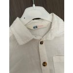 H&M kisfiú fehér ing - 92