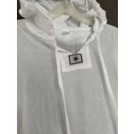 Kapucnis fehér ing - 116