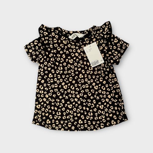 H&M leopárdmintás kislány felső - 92 (ÚJ)