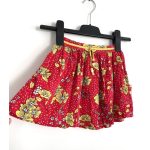 Virágos kislány szoknya - 110-116