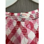 H&M kockás kislány blúz - 116