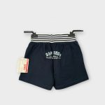 Sötétkék lányka rövidnadrág - 122 (ÚJ)