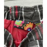 Kockás kislány szoknya - 122-128