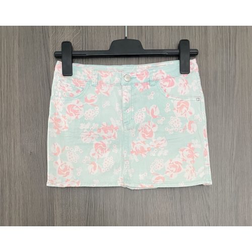 H&M virágos lányka farmerszoknya - 158
