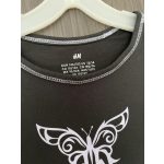 H&M pillangós lányka felső - 146-152