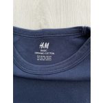 H&M sötétkék fiú póló - 98-104