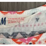 H&M mintás lányka ruha - 158-164