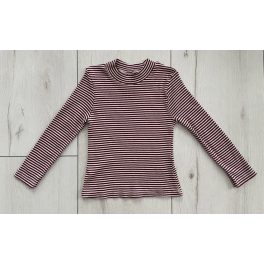 Matalan csíkos kislány felső - 116-122