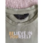 Primark feliratos lányka póló - 140