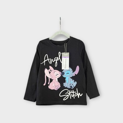 Sinsay szürke Stitch kislány felső - 104 (ÚJ)
