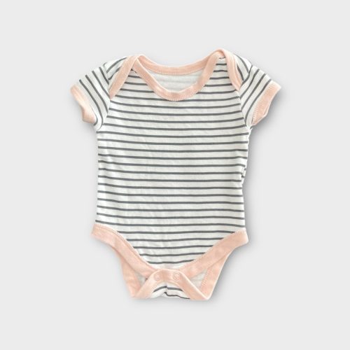 Matalan csíkos kislány body - 56
