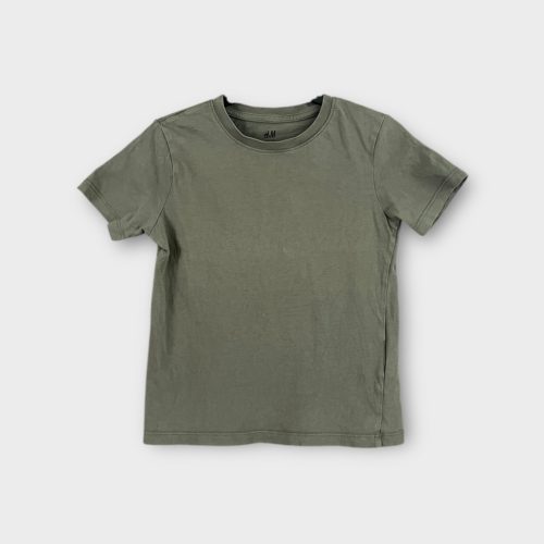 H&M khaki kisfiú póló - 110-116