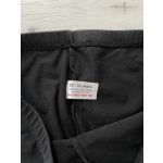 Fekete lányka capri leggings - 146