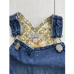 Indigo kislány farmerruha - 98