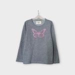 Ben & Lea pillangós lányka melegítőfelső - 134-141 (ÚJ)