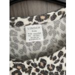 Lindex leopárdmintás lányka pulóver - 146-152
