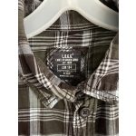 H&M zöld kockás fiú ing - 134