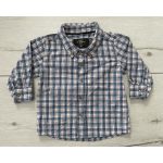 H&M kockás kisfiú ing - 68