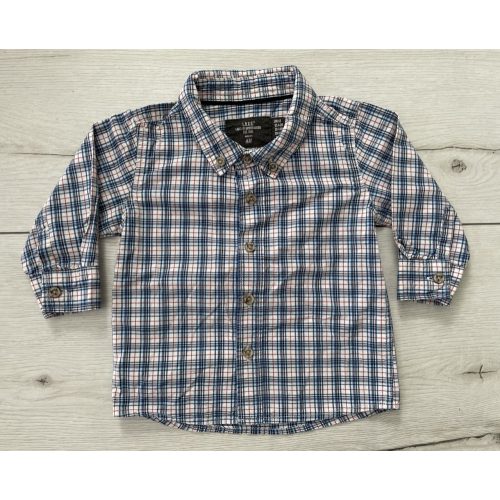 H&M kockás kisfiú ing - 68
