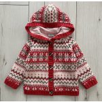 Next bélelt kislány pulóver - 92