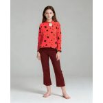 C&A csillagos lányka polár pulóver - 146-152 (ÚJ)