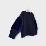 Reserved szőrmés ujjú lányka melegítőfelső - 146