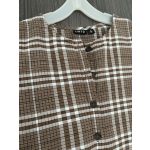 LMTD kockás lányka ruha - 140