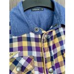 Wojcik színes kockás fiú ing - 134