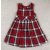 M&Co kockás kislány ruha - 86
