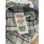 M&S kockás kertésznadrág - 68-74