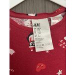 H&M karácsonyi kislány pizsama - 98-104