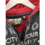 Kapucnis kisfiú pulóver - 92