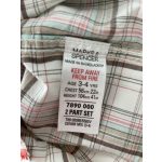 M&S kisfiú kockás ing - 104