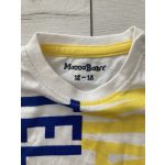 Feliratos fehér kisfiú póló - 86