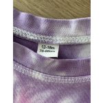 Batikolt hatású kislány póló - 80