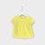F&F sárga kislány póló - 74