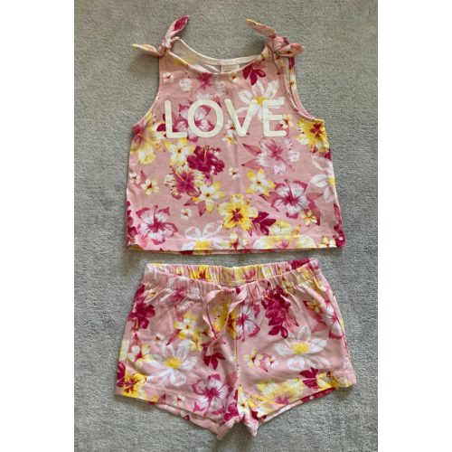 H&M virágos kislány szett - 68
