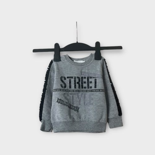 Smile Kids kislány pulóver - 80-86