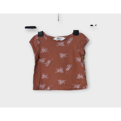 H&M leopárdos kislány póló - 92