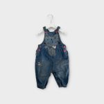 Next bélelt kislány kantáros farmernadrág - 68