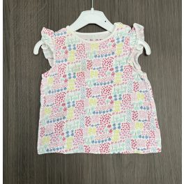 F&F virágos kislány póló - 68