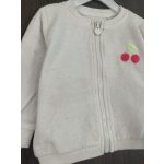 Reserved cseresznyés kislány pulóver - 74