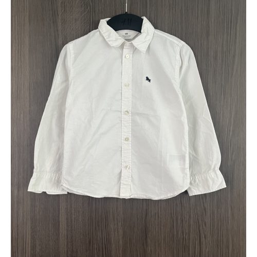 H&M kisfiú fehér ing - 116