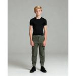 Schiesser csíkos fiú cargo nadrág - 134 (ÚJ)