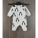 F&F kötött kisfiú rugdalózó - 56