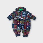 Kutyás-cicás baba overál - 68 (ÚJ)