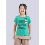 Lupilu tengeri mintás kislány póló - 86-92 (ÚJ)