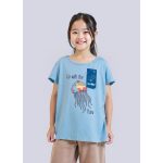 Lupilu medúzás kislány póló - 86-92 (ÚJ)